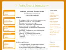 Tablet Screenshot of clausen-netzwerkpartner.ch